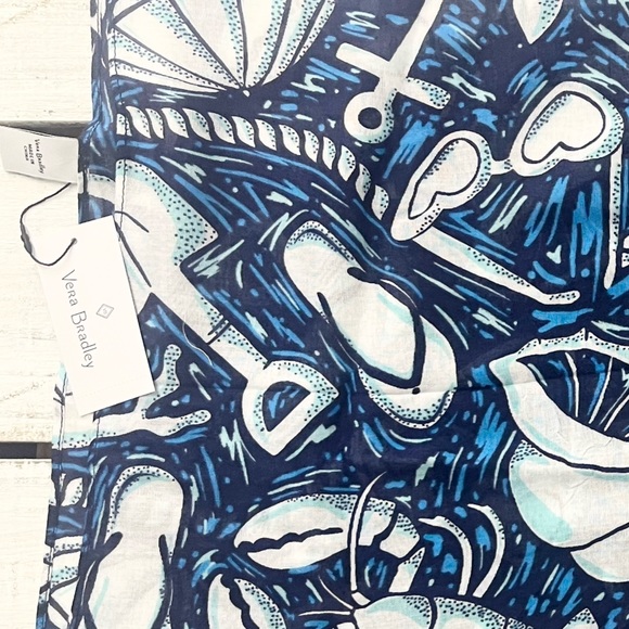 Vera Bradley Accessories - NWT Vera Bradley Shore Enough Soft Fringe Scarf